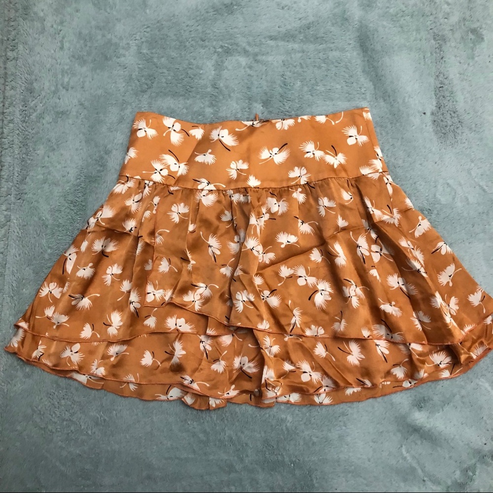 Club Monaco floral Mini Skirt
